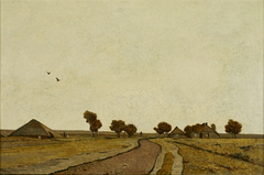 Holländische Landschaft mit Gehöften by Rudolf Ribarz