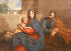 Holy family by Nicolas-Pierre Loir