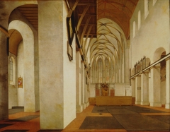 Interior of Saint John's Church, Utrecht by Pieter Jansz Saenredam