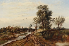 Irrigation Canal by John Berney Crome