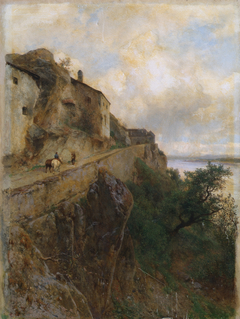 Italienische Landschaft by Eduard Peithner von Lichtenfels