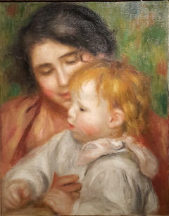 Jean Renoir et Gabrielle by Auguste Renoir