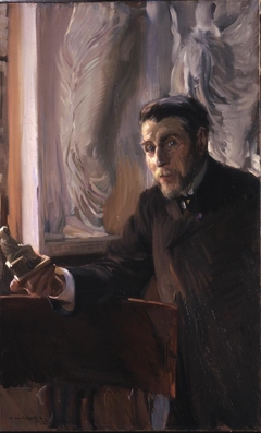 José Ramón Mélida y Alinari by Joaquín Sorolla