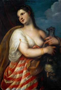 Judith with the head of Holofernes by Alessandro Varotari