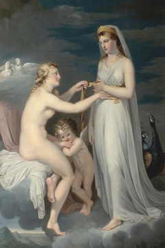 Juno Receiving the Cestus from Venus by Guy Head