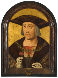 Keizer Maximiliaan I by Master of Frankfurt