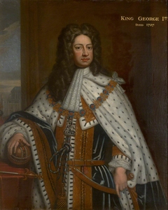 King George I (1660–1727) by school of Sir Godfrey Kneller