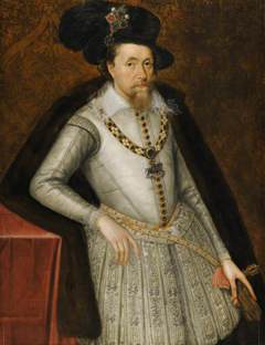 King James I of England and VI of Scotland (1566–1625) by John de Critz