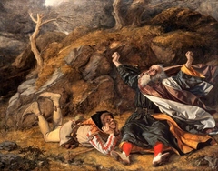 King Lear and the Fool in the Storm by William Dyce