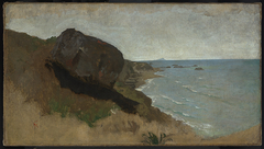 Küste bei Porto d'Anzio by Anselm Feuerbach