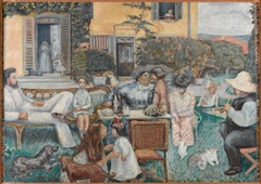 L'après-midi bourgeoise by Pierre Bonnard