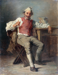 L'homme à la pipe by Auguste Dutuit