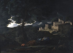 L'orage by Nicolas Poussin