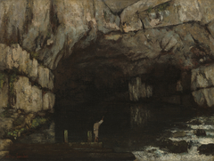 La Grotte de la Loue by Gustave Courbet