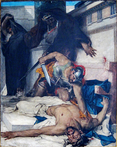 La Mort de Timophane by Léon Comerre