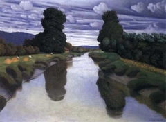 La Risle près de Berville by Félix Vallotton