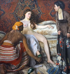 La Toilette by Frédéric Bazille