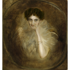 Lady Mary Victoria Leiter Curzon by Franz von Lenbach