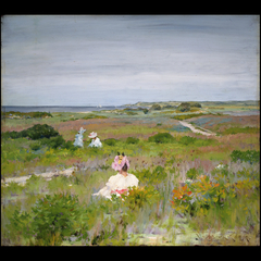 Landscape- Shinnecock, Long Island by William Merritt Chase