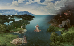 Landscape with Charon Crossing the Styx by Joachim Patinir