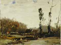 Landschaft bei Bernried by Ludwig Willroider