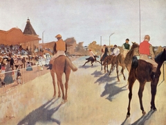 Le Défilé by Edgar Degas