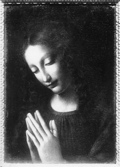 Madonna in Prayer by Bernardino Butinone