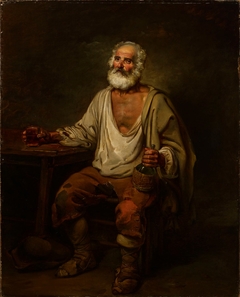 Man Drinking Wine by Aleksander Lauréus