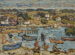 Marblehead Harbor by Maurice Prendergast