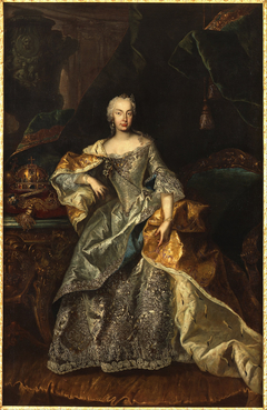 Maria Theresa as Queen of Hungary by Anonymous