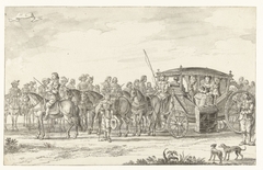 Marie de'Medici's Entry into Amsterdam in 1638 by Jan Martszen de Jonge