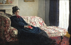 Meditation. Madame Monet on the Sofa by Claude Monet