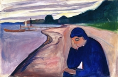 Melancholy by Edvard Munch