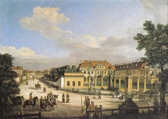 Mniszech Palace in Warsaw by Bernardo Bellotto