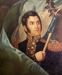 Most canonical portrait of José de San Martín by Anonymous