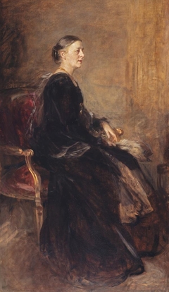 Mrs Craig Sellar of Ardtornish (1844 - 1929) by James Guthrie