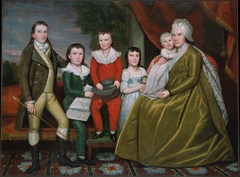 Mrs. Noah Smith and Her Children by Ralph Earl