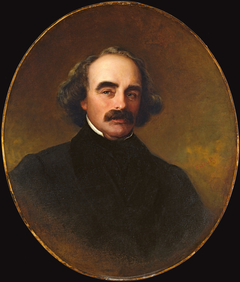 Nathaniel Hawthorne by Emanuel Leutze