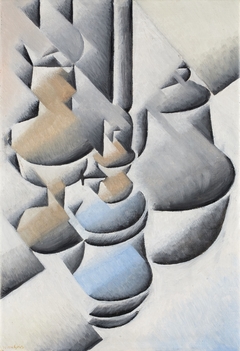 Nature morte à la lampe by Juan Gris