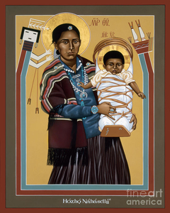 Navaho Madonna by Br. Robert Lentz OFM