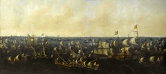 Naval Battle on the IJsselmeer, 6 October 1573: Episode from the Eighty Years' War by Abraham de Verwer