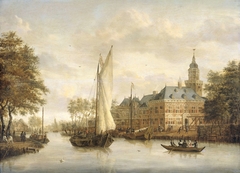 Nijenrode Castle on the Vecht near Breukelen by Jacobus Storck