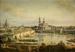 Old town of Dresden by Bernardo Bellotto