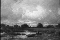 ''On the Marsh'' by Jules Dupré