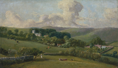 Osmington: A View to the Village by John Fisher