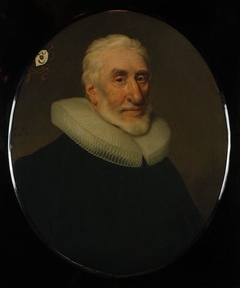 Ovaal portret van Johan (Jan) de Groot by Anonymous