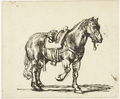 Paard van de Barmhartige Samaritaan by Govert Flinck