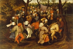 Peasant Wedding Dance by Pieter Brueghel the Younger