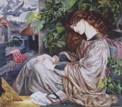 Pia de' Tolomei by Dante Gabriel Rossetti