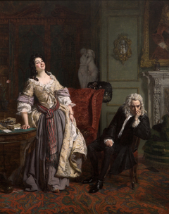 Pope Makes Love To Lady Mary Wortley Montagu by William Powell Frith